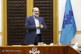 دیدار رئیس فدراسیون فوتبال و اعضای تیم ملی فوتسال بانوان با رئیس رسانه ملی‎