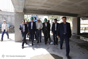 بازدید شهردار تهران از تونل آرش-اسفندیار