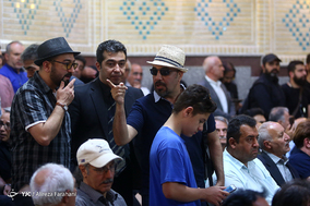 مراسم ختم زنده یاد ناصر ملک مطیعی