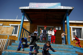 زندگی عشایر گوزن سوار مغولستان