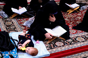 محفل انس با قرآن کریم در حرم شاهچراغ (ع) شیراز