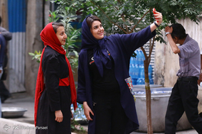 سفره افطاری خیابانی محله قصر الدشت