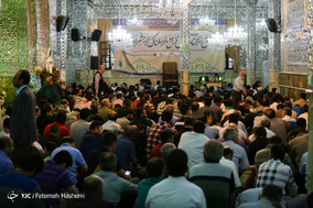 افطار روزه داران در امام زاده صالح (ع)