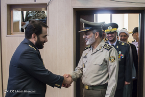 مراسم تودیع و معارفه فرمانده قرارگاه پدافند هوایی خاتم‌الانبیاء (ص) ارتش جمهوری اسلامی