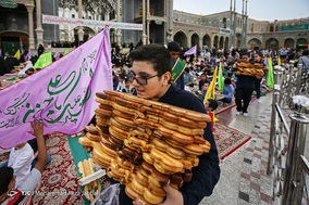 آیین ترتیل خوانی نوجوانان قمی در حرم مطهر حضرت معصومه(س)‎
