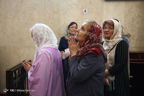 مراسم بزرگداشت امام خمینی (ره) در کلیسای سرکیس مقدس