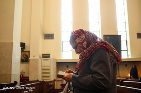 مراسم بزرگداشت امام خمینی (ره) در کلیسای سرکیس مقدس