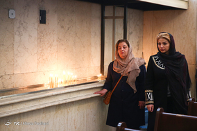 مراسم بزرگداشت امام خمینی (ره) در کلیسای سرکیس مقدس