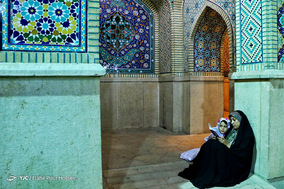 مراسم احیای شب نوزدهم ماه مبارک رمضان در حرم شاهچراغ (ع) شیراز