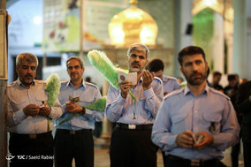 مراسم شب احیای ماه مبارک رمضان در حرم حضرت عبدالعظیم حسنی (ع)