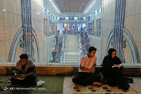 مراسم احیای شب نوزدهم ماه رمضان در حرم مطهر حضرت معصومه(س)_قم