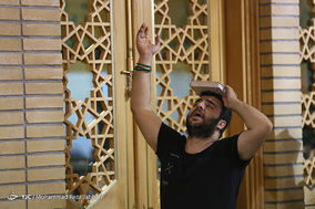 مراسم احیای شب نوزدهم ماه رمضان در حرم مطهر حضرت معصومه(س)_قم