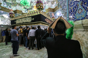 مراسم احیای شب نوزدهم ماه رمضان در حرم مطهر حضرت معصومه(س)_قم
