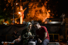 مراسم شب احیاء در مسجد ارگ تهران