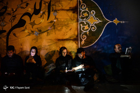 مراسم شب احیاء در مسجد ارگ تهران