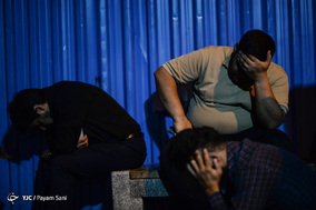 مراسم شب احیاء در مسجد ارگ تهران