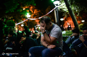 مراسم شب احیاء در مسجد ارگ تهران