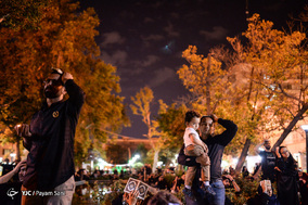 مراسم شب احیاء در مسجد ارگ تهران
