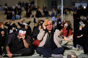 مراسم احیاء شب بیست و یکم ماه رمضان در مصلی امام تهران