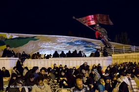 مراسم احیاء شب بیست و یکم ماه رمضان در باغ موزه دفاع مقدس همدان