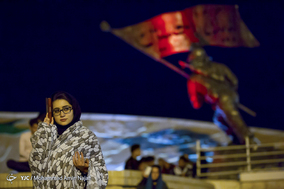 مراسم احیاء شب بیست و یکم ماه رمضان در باغ موزه دفاع مقدس همدان