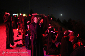 مراسم احیاء شب بیست و یکم ماه رمضان در کهف الشهدا تهران