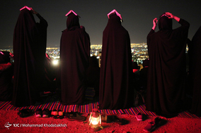 مراسم احیاء شب بیست و یکم ماه رمضان در کهف الشهدا تهران