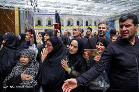 تشییع پیکر شهید مدافع حرم گل آقا مرادی در مشهد