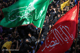 تشییع پیکر شهید مدافع حرم گل آقا مرادی در مشهد