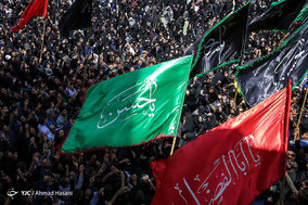 تشییع پیکر شهید مدافع حرم گل آقا مرادی در مشهد