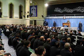 مراسم سوگواری امام علی(ع) با حضور مقام معظم رهبری