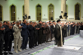 مراسم سوگواری امام علی(ع) با حضور مقام معظم رهبری