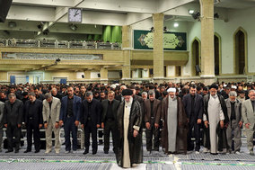 مراسم سوگواری امام علی(ع) با حضور مقام معظم رهبری