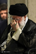 مراسم سوگواری امام علی(ع) با حضور مقام معظم رهبری
