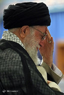 مراسم سوگواری امام علی(ع) با حضور مقام معظم رهبری
