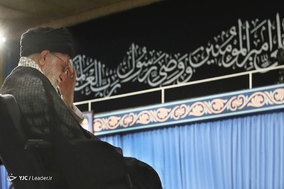 مراسم سوگواری امام علی(ع) با حضور مقام معظم رهبری