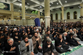 مراسم سوگواری امام علی(ع) با حضور مقام معظم رهبری