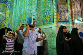 مراسم احیای شب بیست و سوم ماه رمضان در حرم امام رضا (ع)2