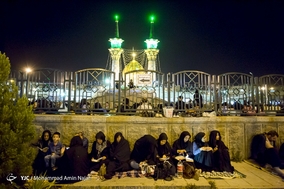 مراسم احیای شب بیست و سوم ماه رمضان در آستان مقدس امامزاده عبدالله همدان