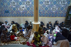 مراسم احیای شب بیست و سوم ماه رمضان در آستان مقدس امامزاده عبدالله همدان