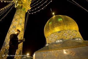 مراسم احیای شب بیست و سوم ماه رمضان در آستان مقدس امامزاده عبدالله همدان