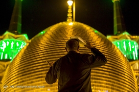 مراسم احیای شب بیست و سوم ماه رمضان در آستان مقدس امامزاده عبدالله همدان