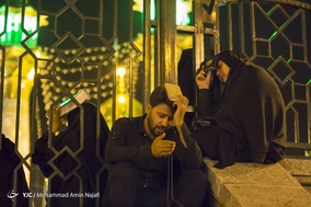 مراسم احیای شب بیست و سوم ماه رمضان در آستان مقدس امامزاده عبدالله همدان