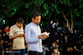 احیای شب بیست و سوم ماه رمضان در امام زاده جعفر و حمیده خاتون