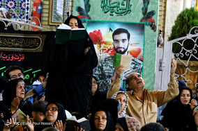 مراسم احیای شب بیست و سوم  ماه مبارک رمضان در حرم سید علاءالدین حسین (ع) شیراز