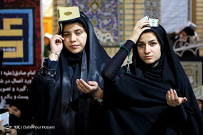 مراسم احیای شب بیست و سوم  ماه مبارک رمضان در حرم سید علاءالدین حسین (ع) شیراز