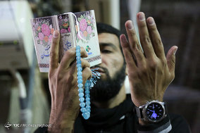 مراسم احیاء شب بیست و سوم ماه رمضان در مصلی اهواز