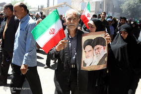 عدالت خواهی بین‌المللی - راهپیمایی روز قدس در کرمانشاه
