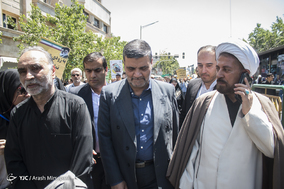 حضور شخصیت های کشوری و لشگری در راهپیمایی روز قدس