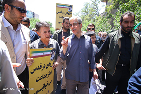 حضور شخصیت های کشوری و لشگری در راهپیمایی روز قدس